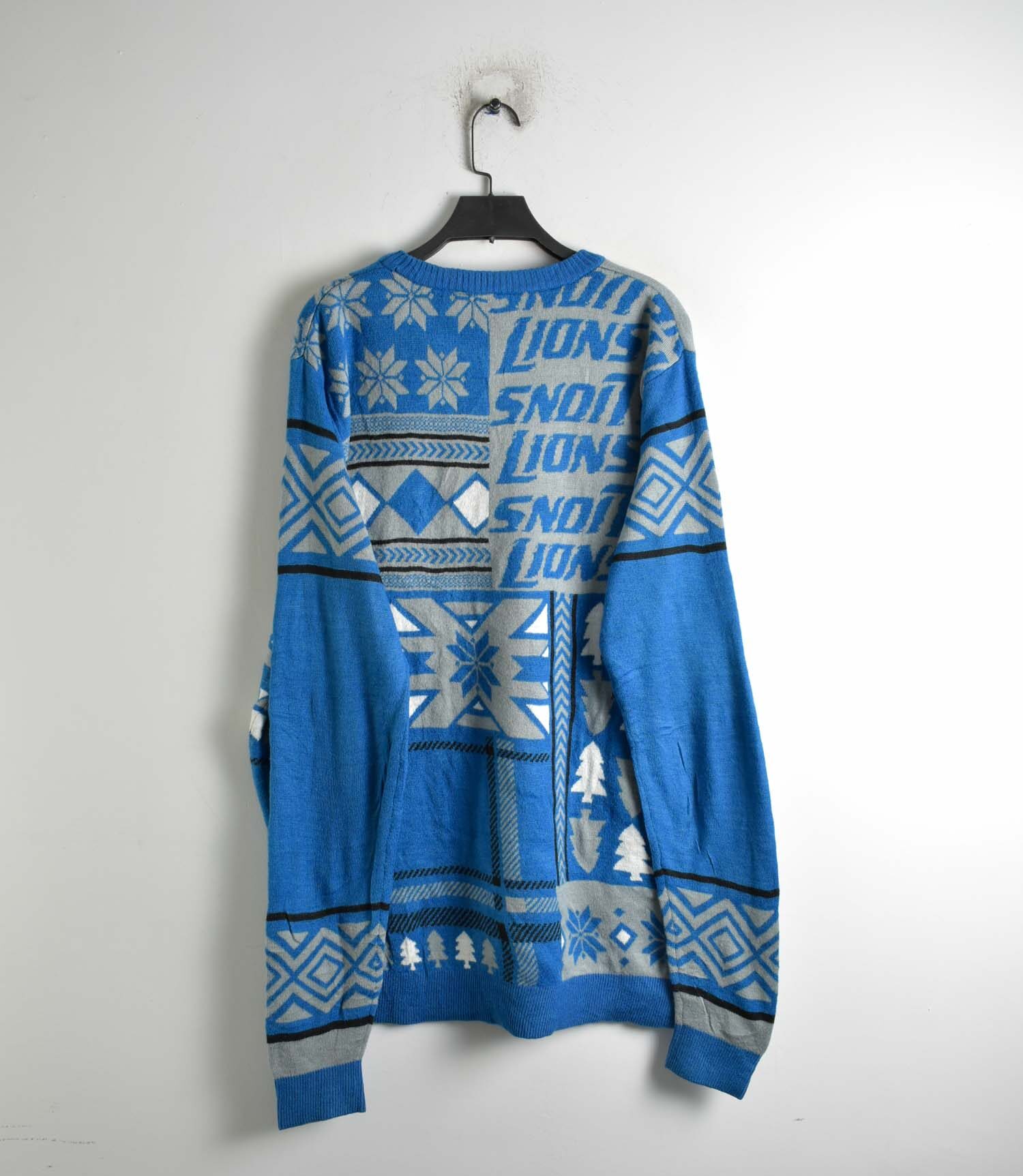 product-47426-17686411031551392 بافت وینتیج آبی طرح دار NFL