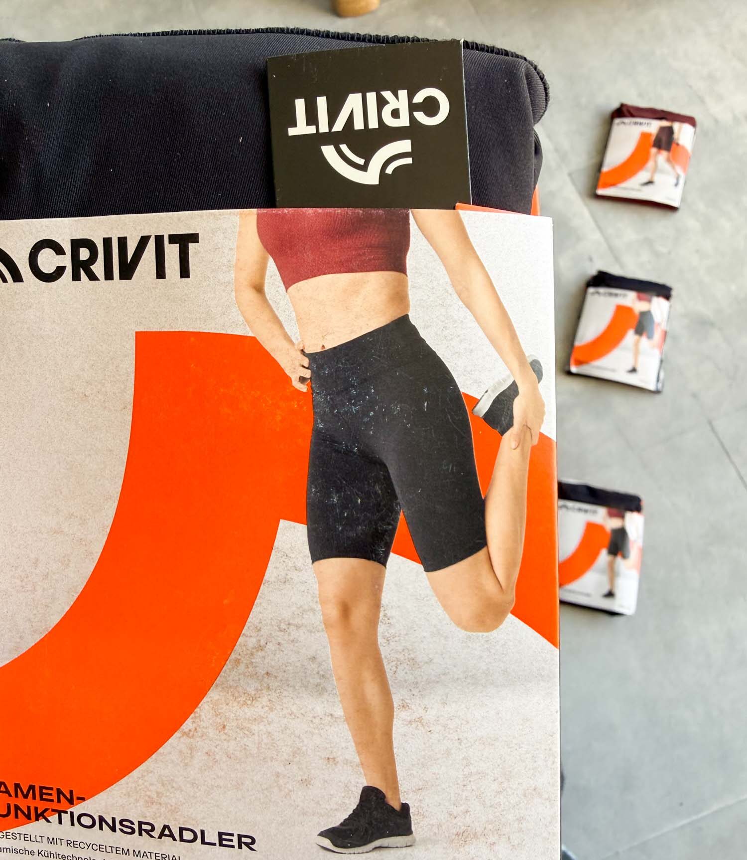 بایکر مشکی Crivit