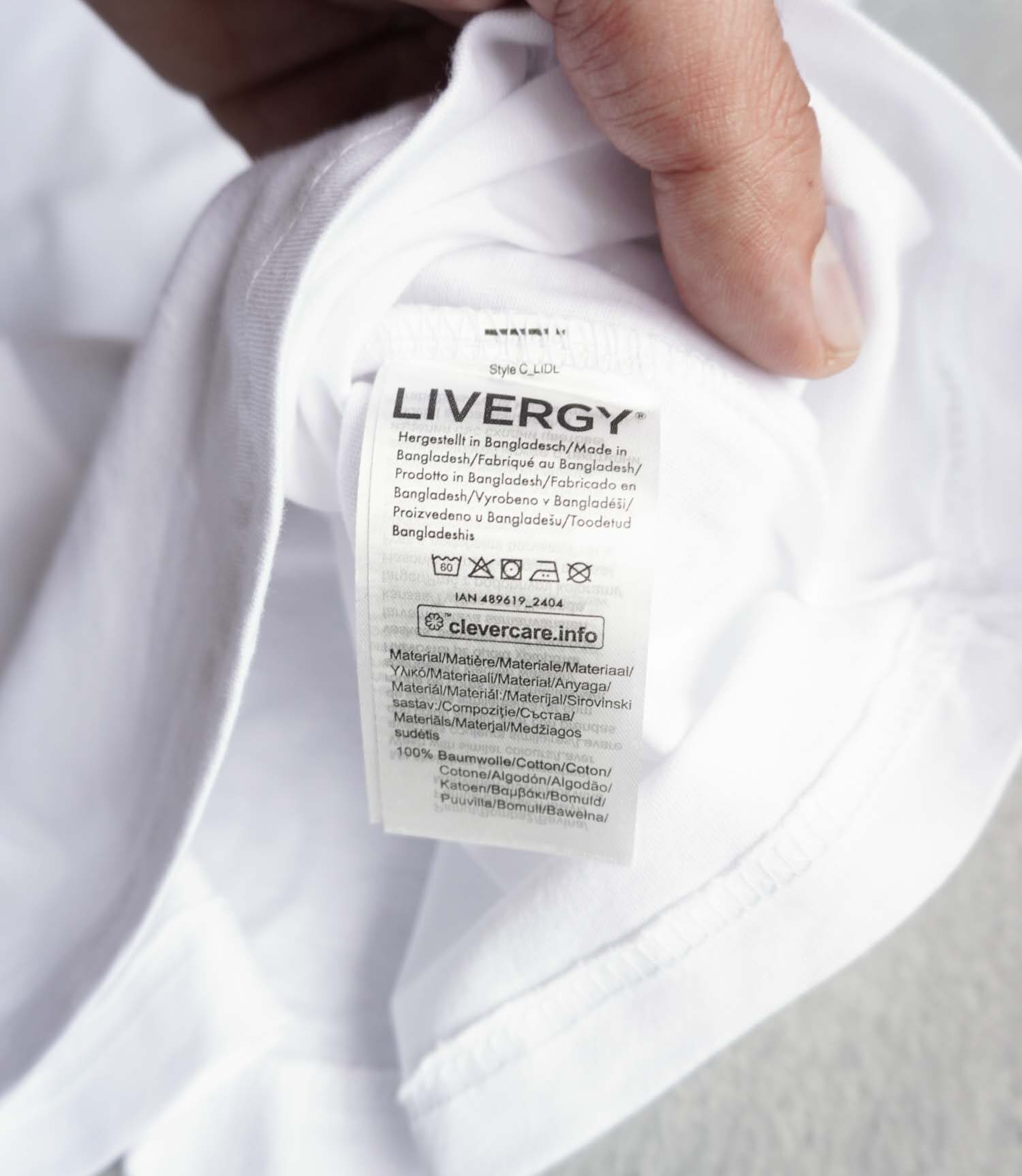 product-47838-17710648225548952 تیشرت بیسیک سفید Livergy