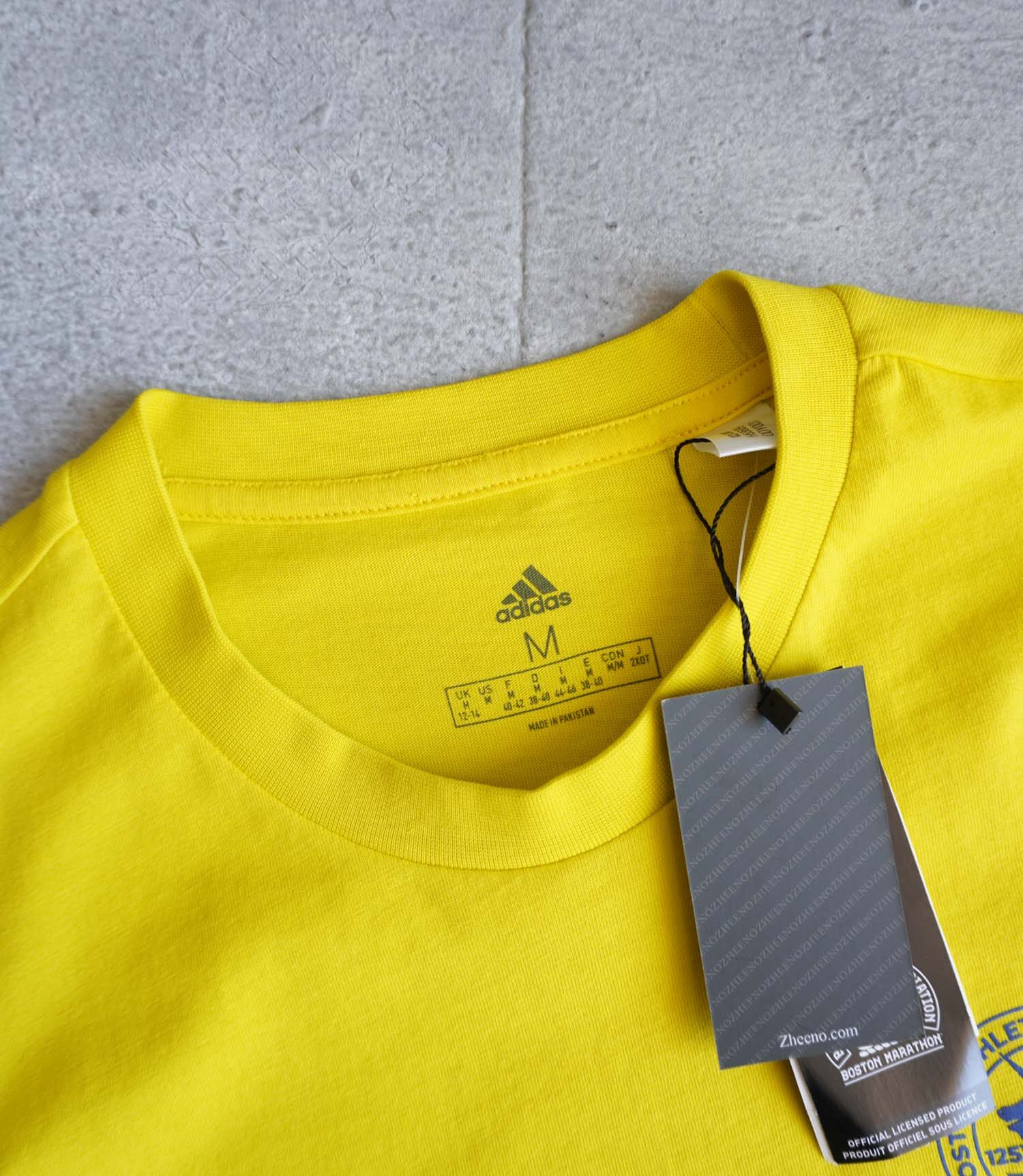 product-47903-adi-1001 تیشرت زرد زنانه Adidas