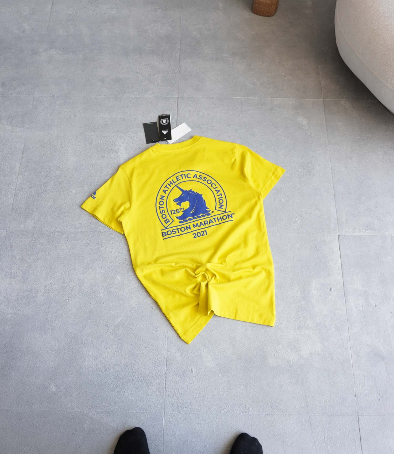 product-47903-adi-1005 تیشرت زرد زنانه Adidas