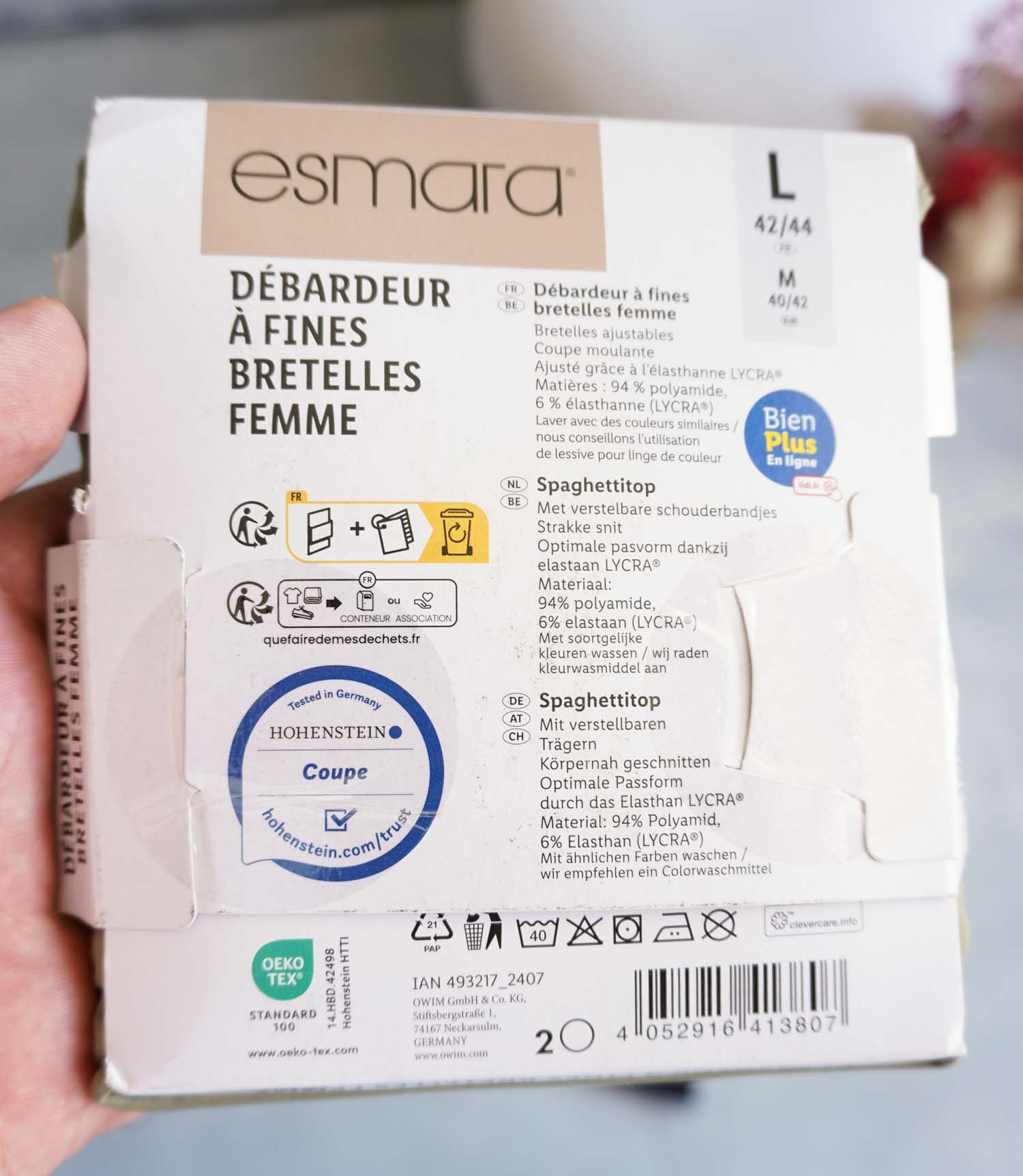 تاپ بند باریک ضد حساسیت زنانه سبز Esmara