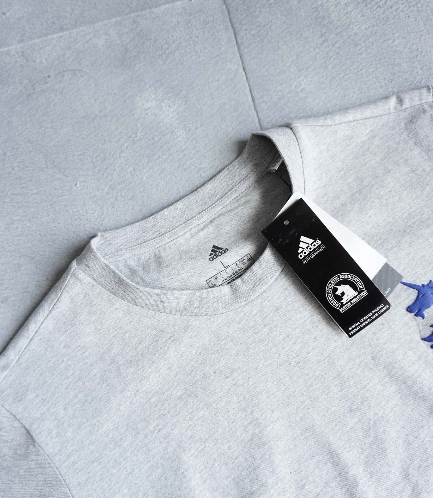 تیشرت طوسی روشن زنانه Adidas
