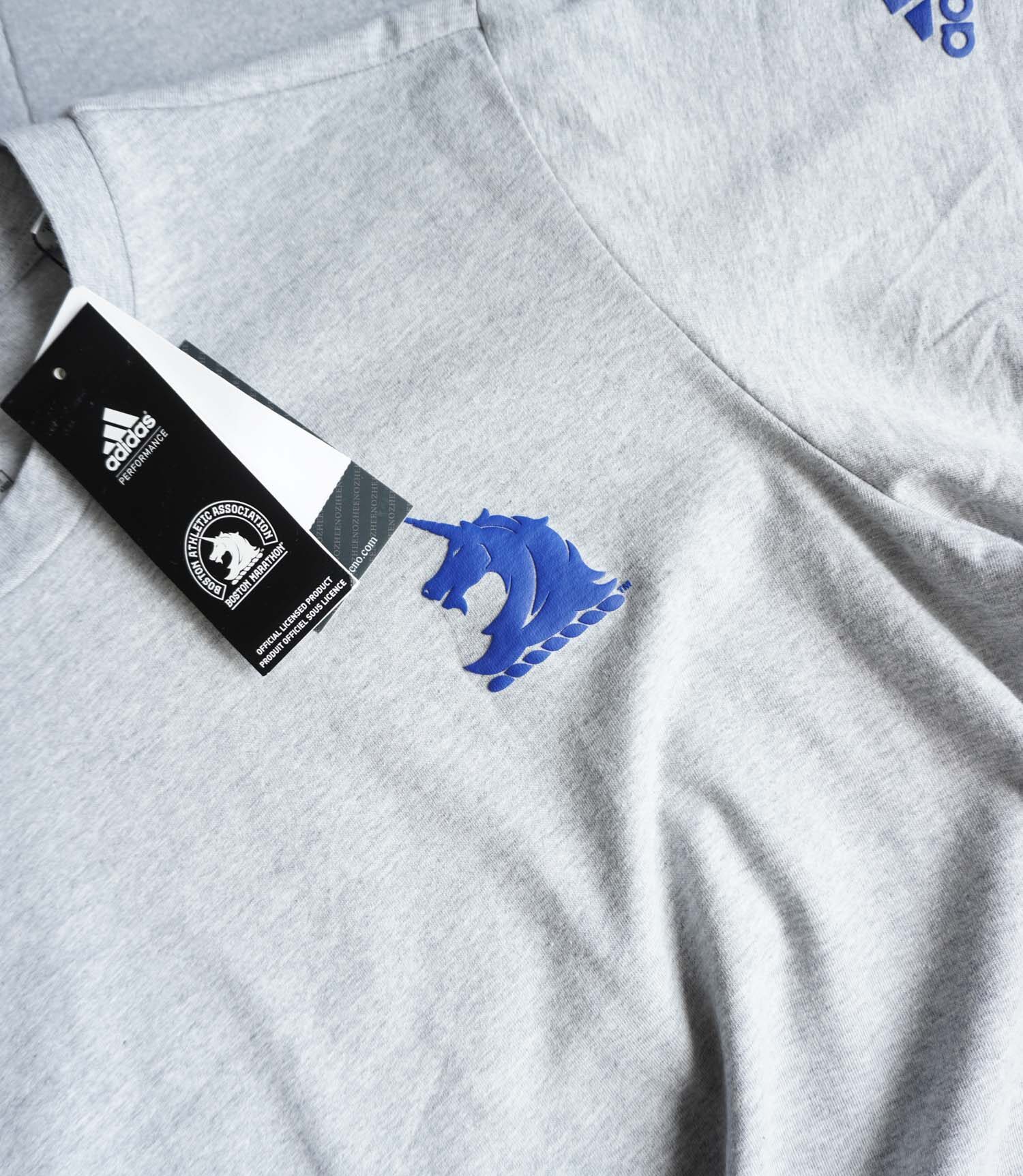 تیشرت طوسی روشن زنانه Adidas