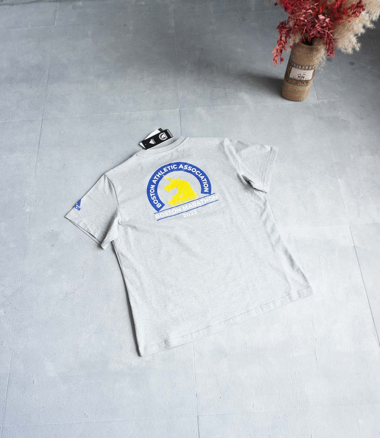 تیشرت طوسی روشن زنانه Adidas