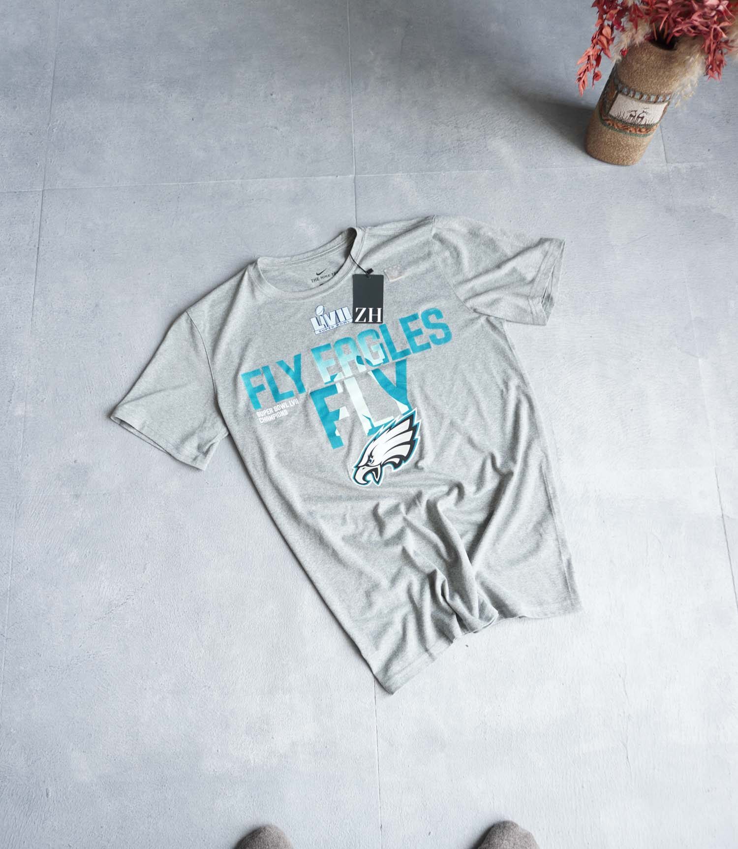 product-49792-new-t-1010 تیشرت طوسی مردانه Nike