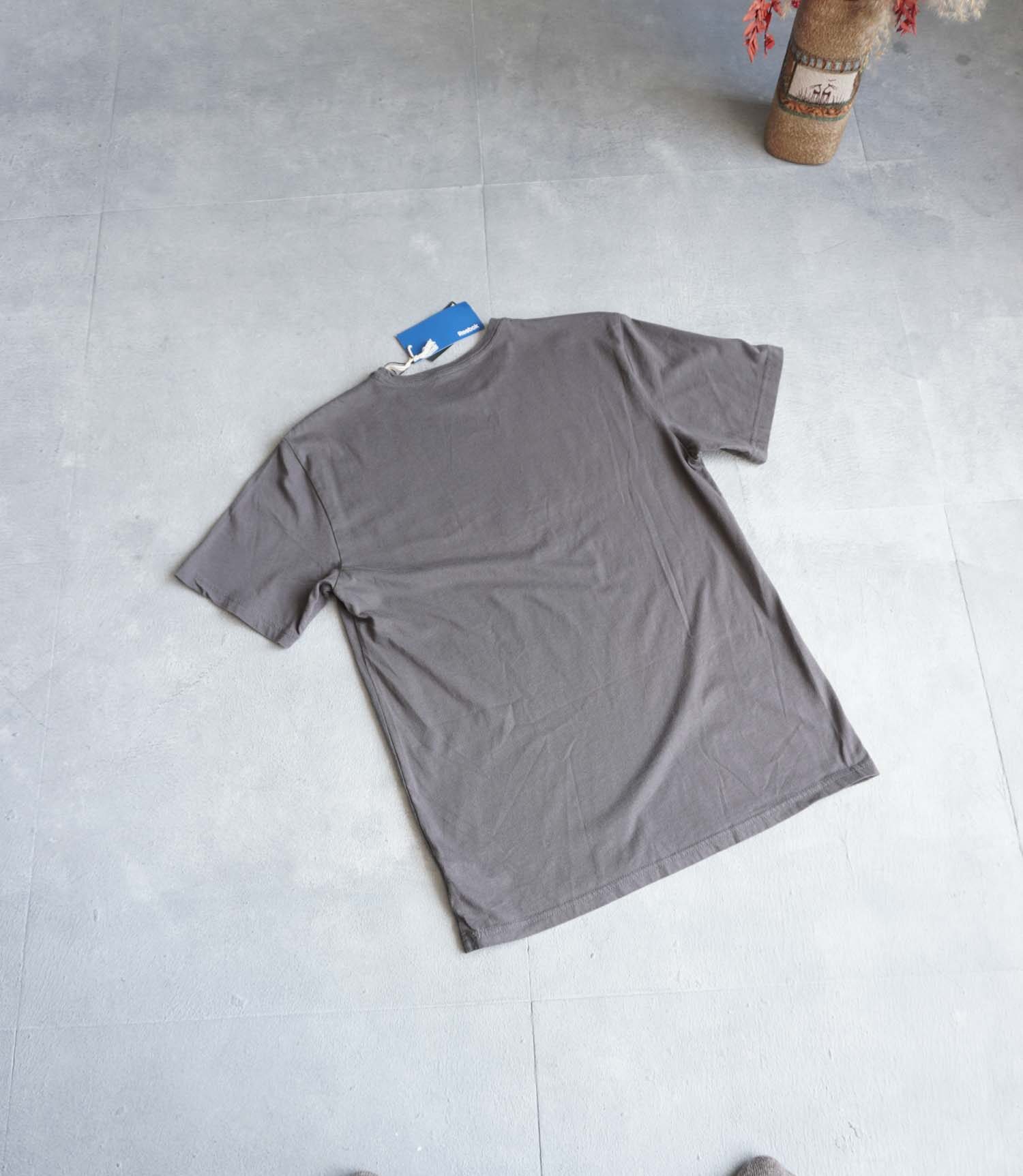 تیشرت طوسی سربی تیره مردانه Reebok