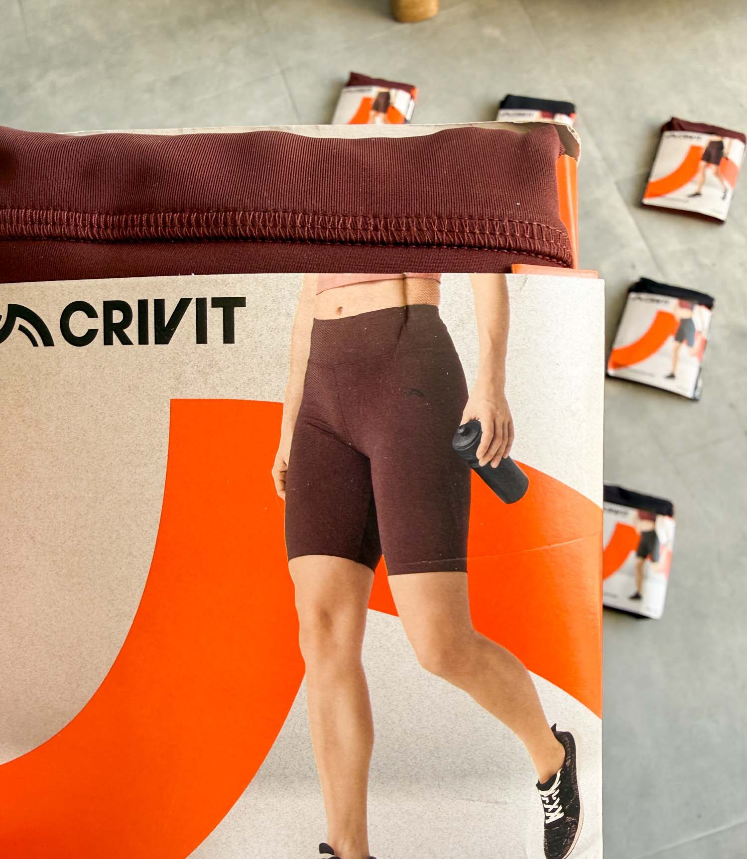 بایکر زرشکی تیره Crivit