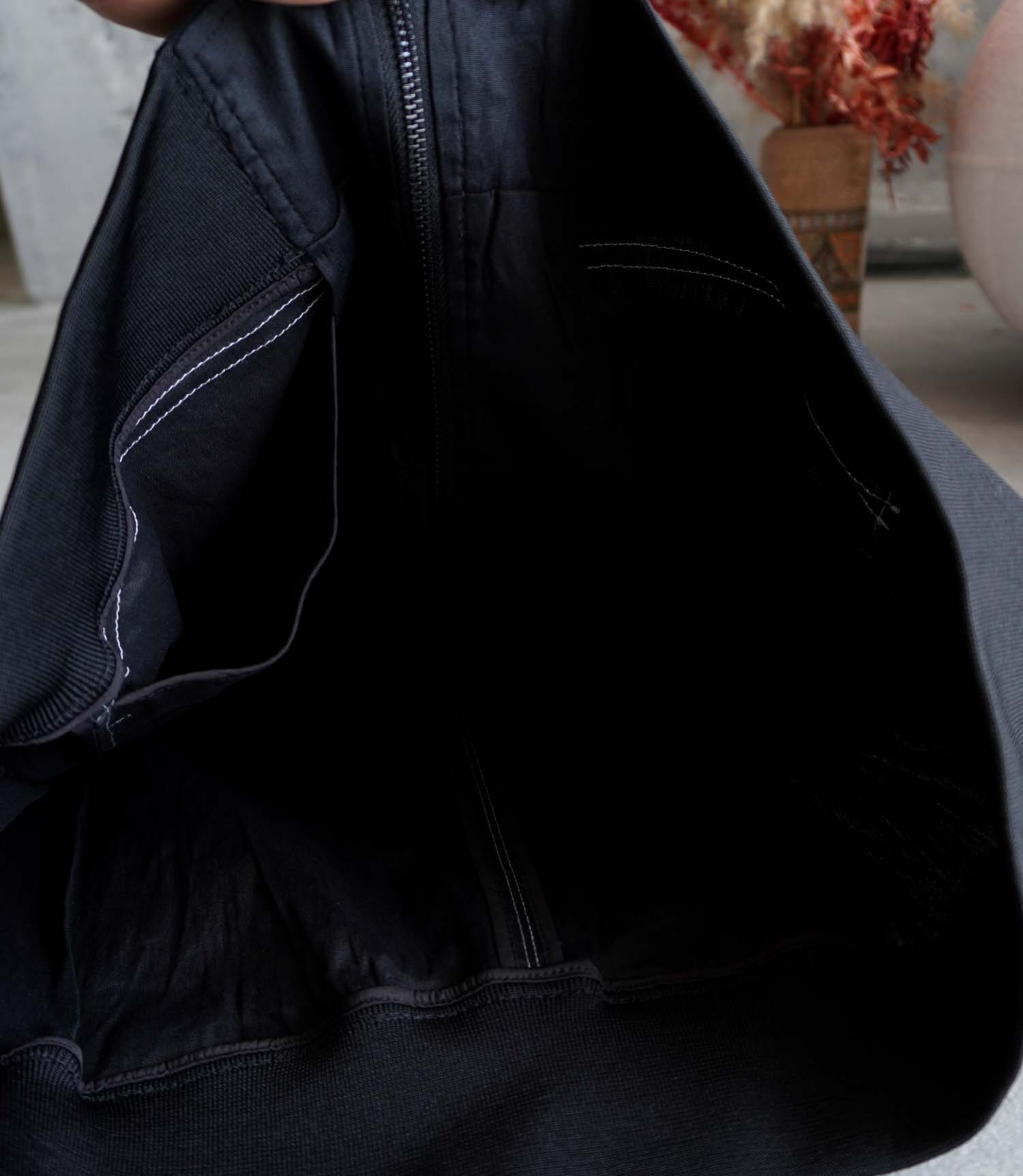 product-59788-DSC09549 بامبر جکت نازک مشکی Selected