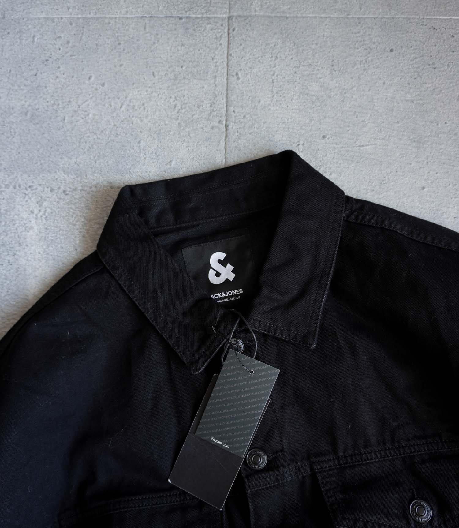 جکت جین مشکی Jack&Jones