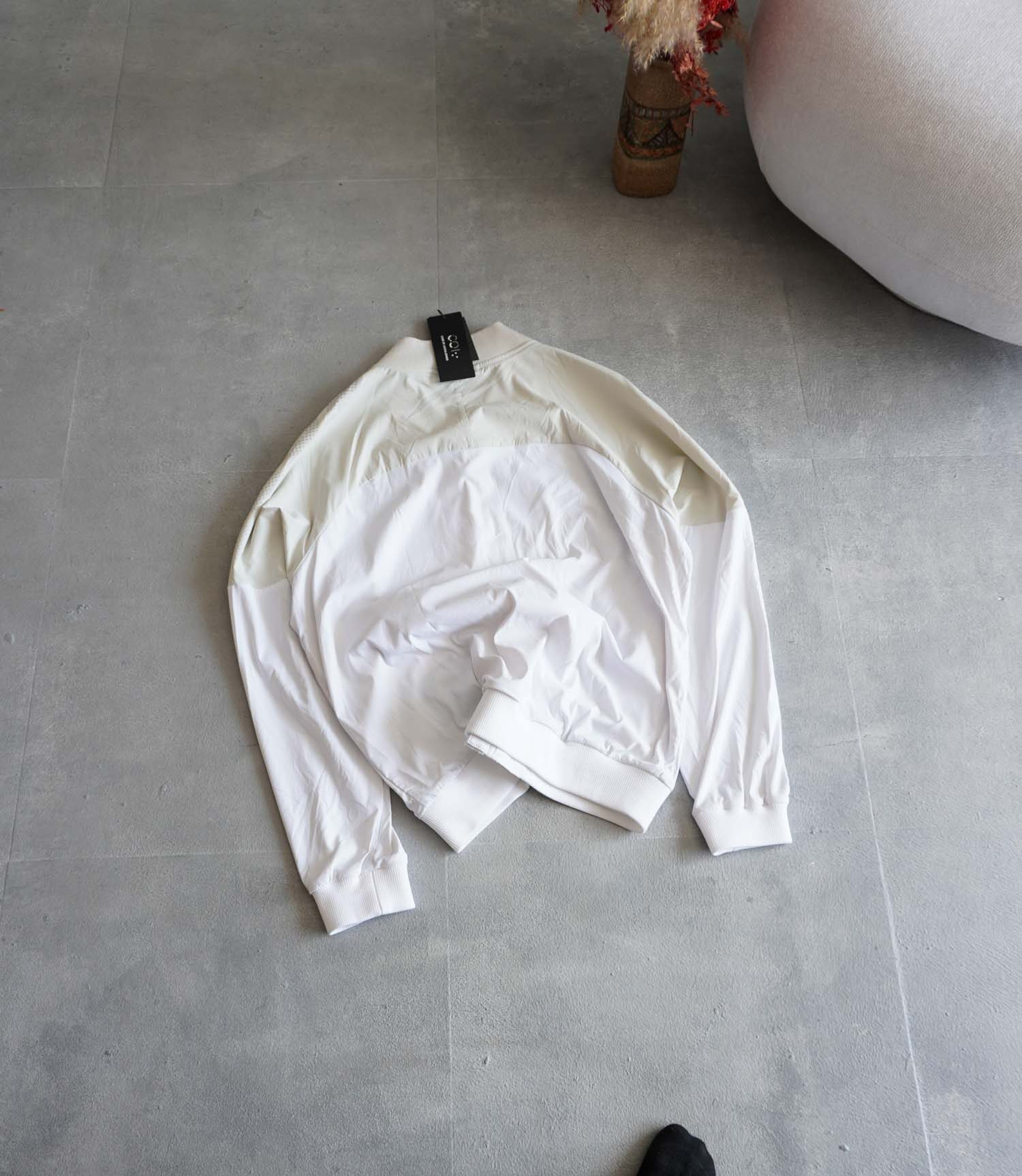 بامبر جکت دورنگ سفید خاکی Jack&Jones