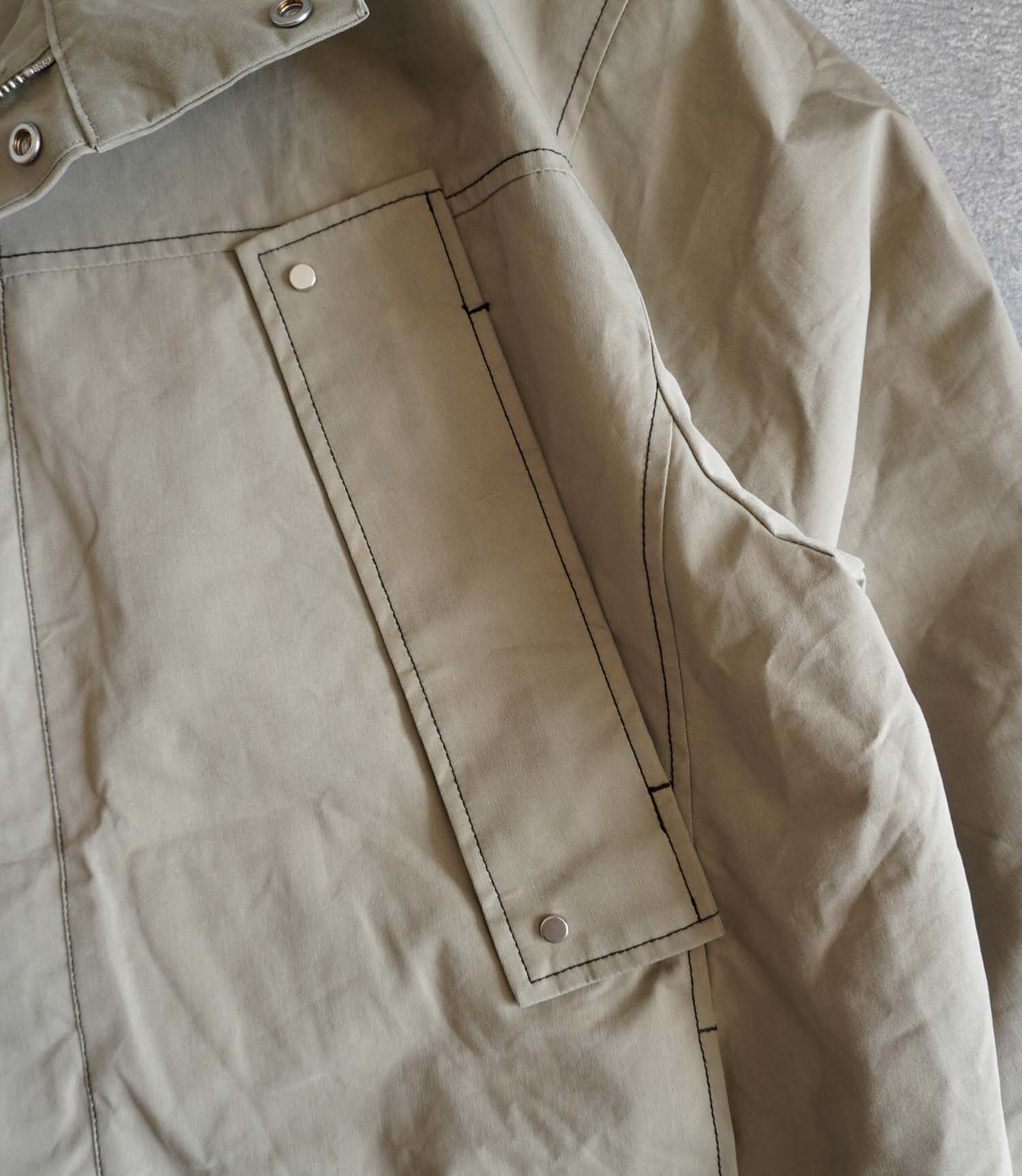 product-60003-DSC09522 جکت بارانی بلند سبز دریایی Jack&Jones