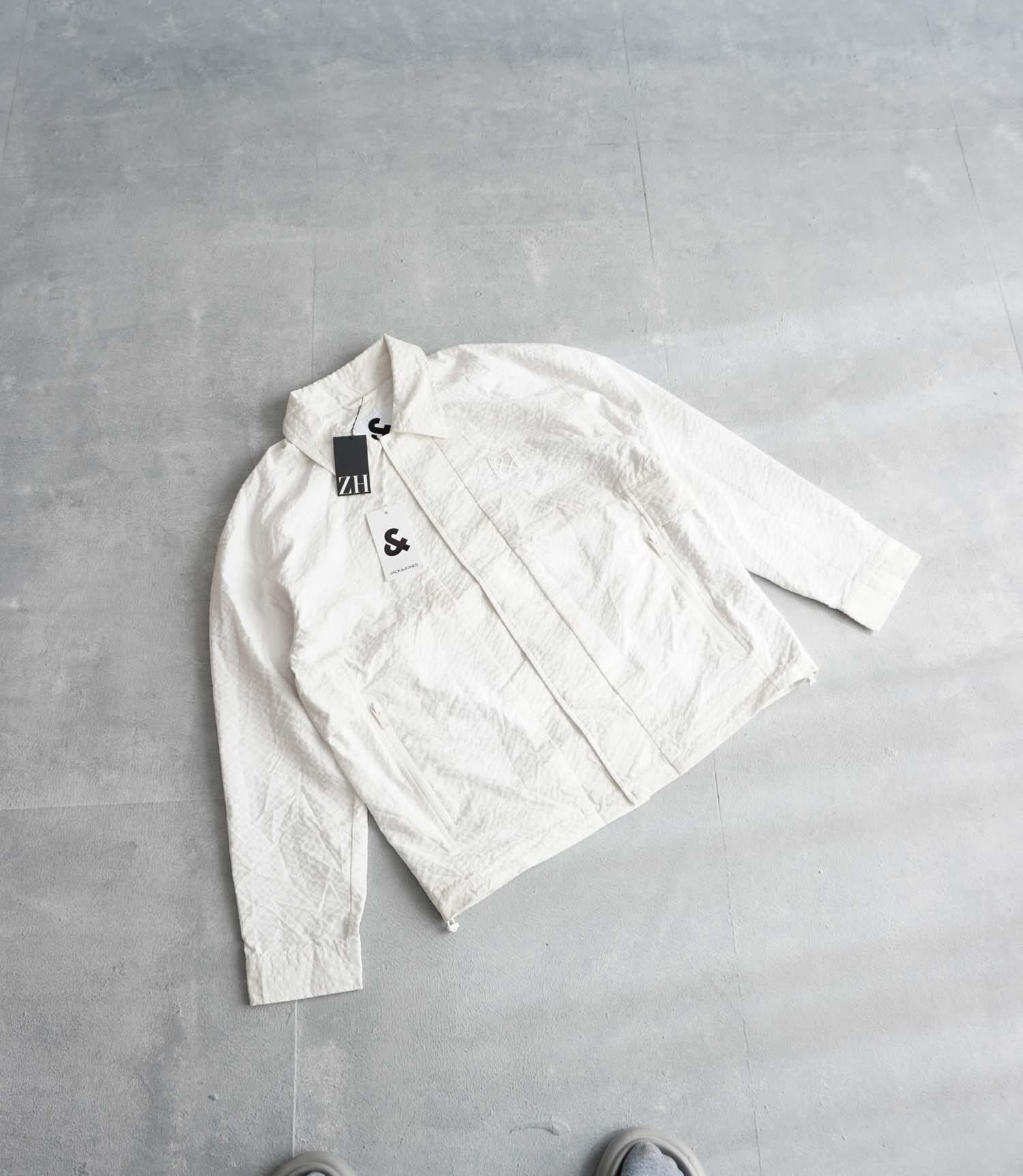 product-60037-17603641850789552 جکت بارانی شیری Jack&Jones