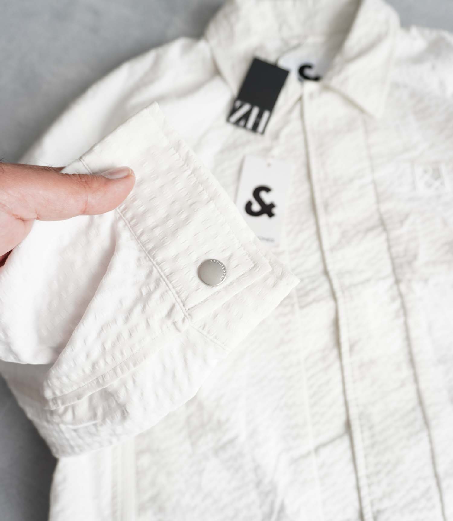 جکت بارانی شیری Jack&Jones