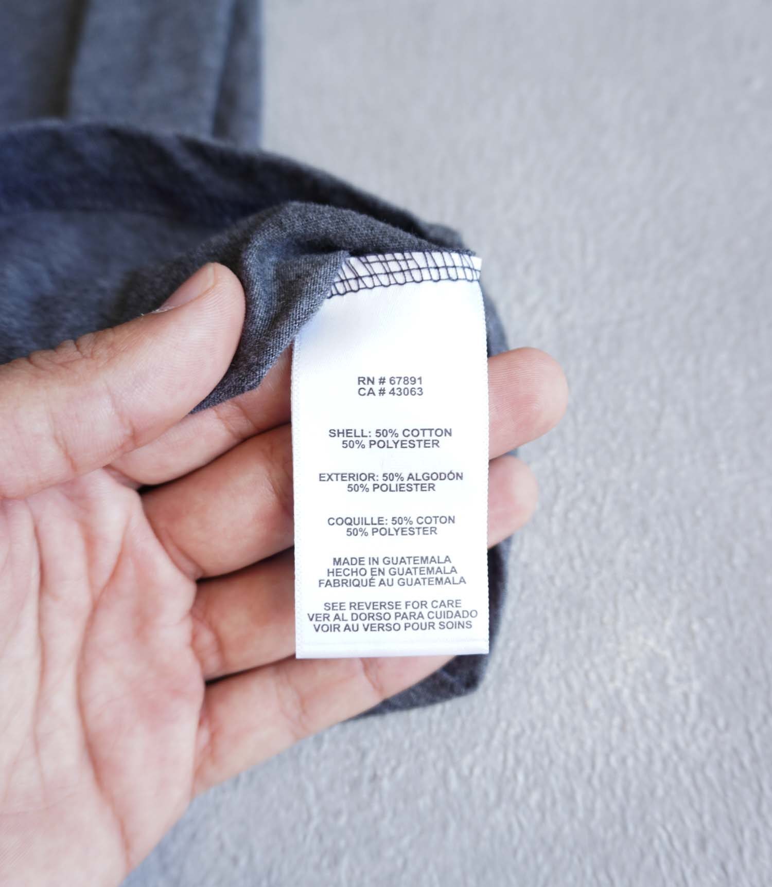 product-60106-adi-1009 تیشرت طوسی بچه گانه Genuine Merchandise