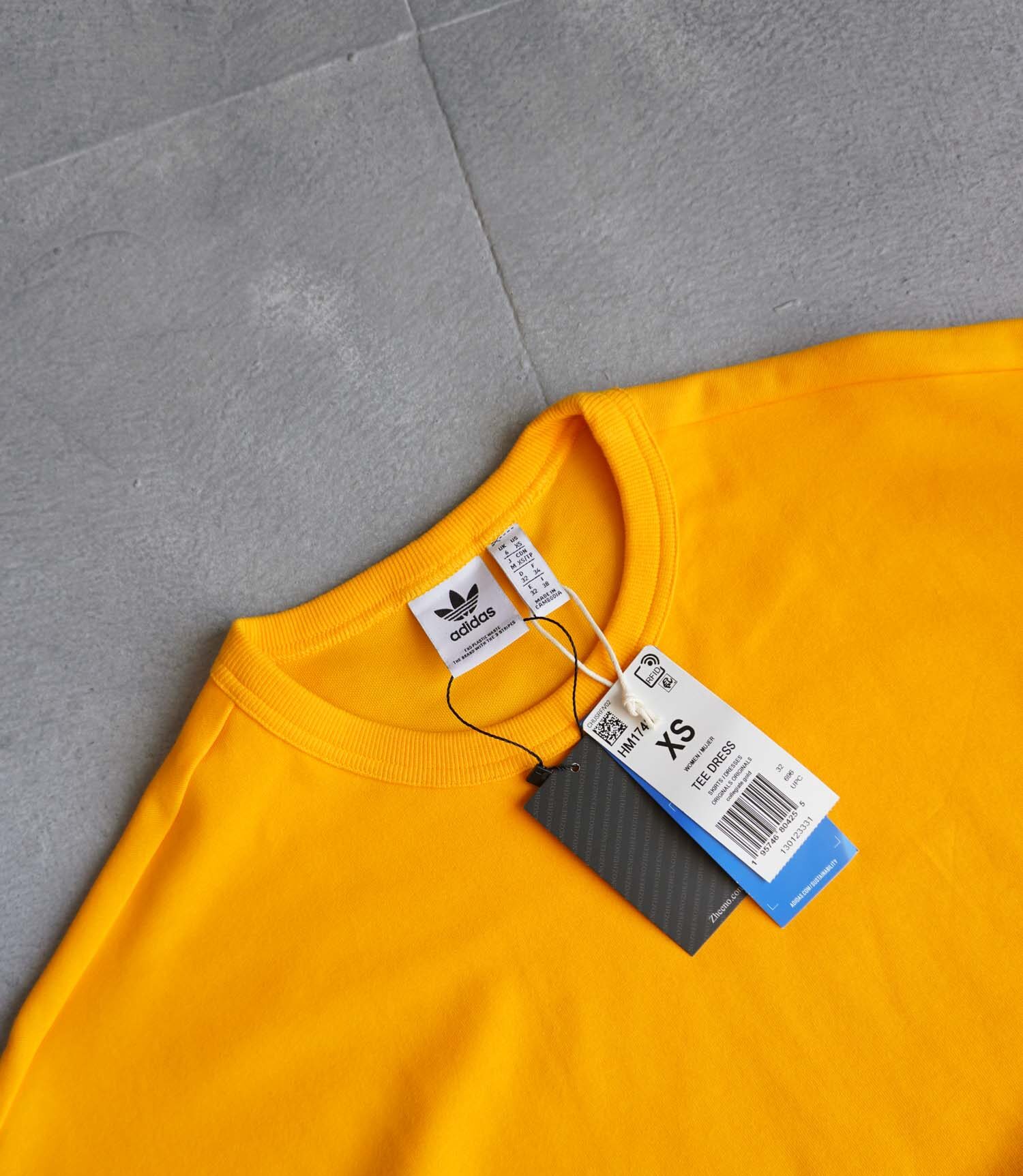 product-60235-new-t3-1152 تیشرت بلند خردلی زنانه Adidas