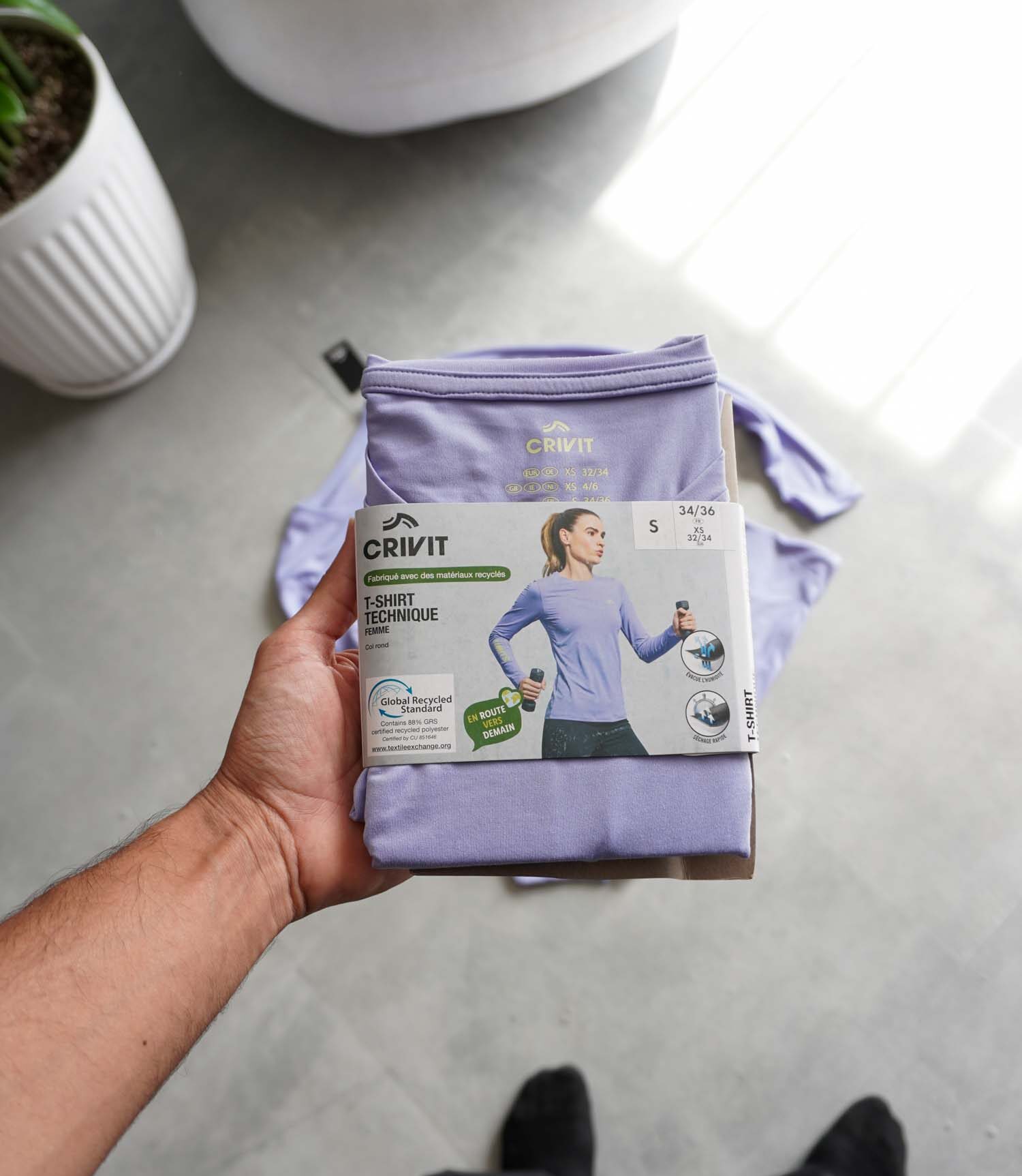 product-64606-17924256213779351 تیشرت آستین دار ورزشی زنانه Crivit