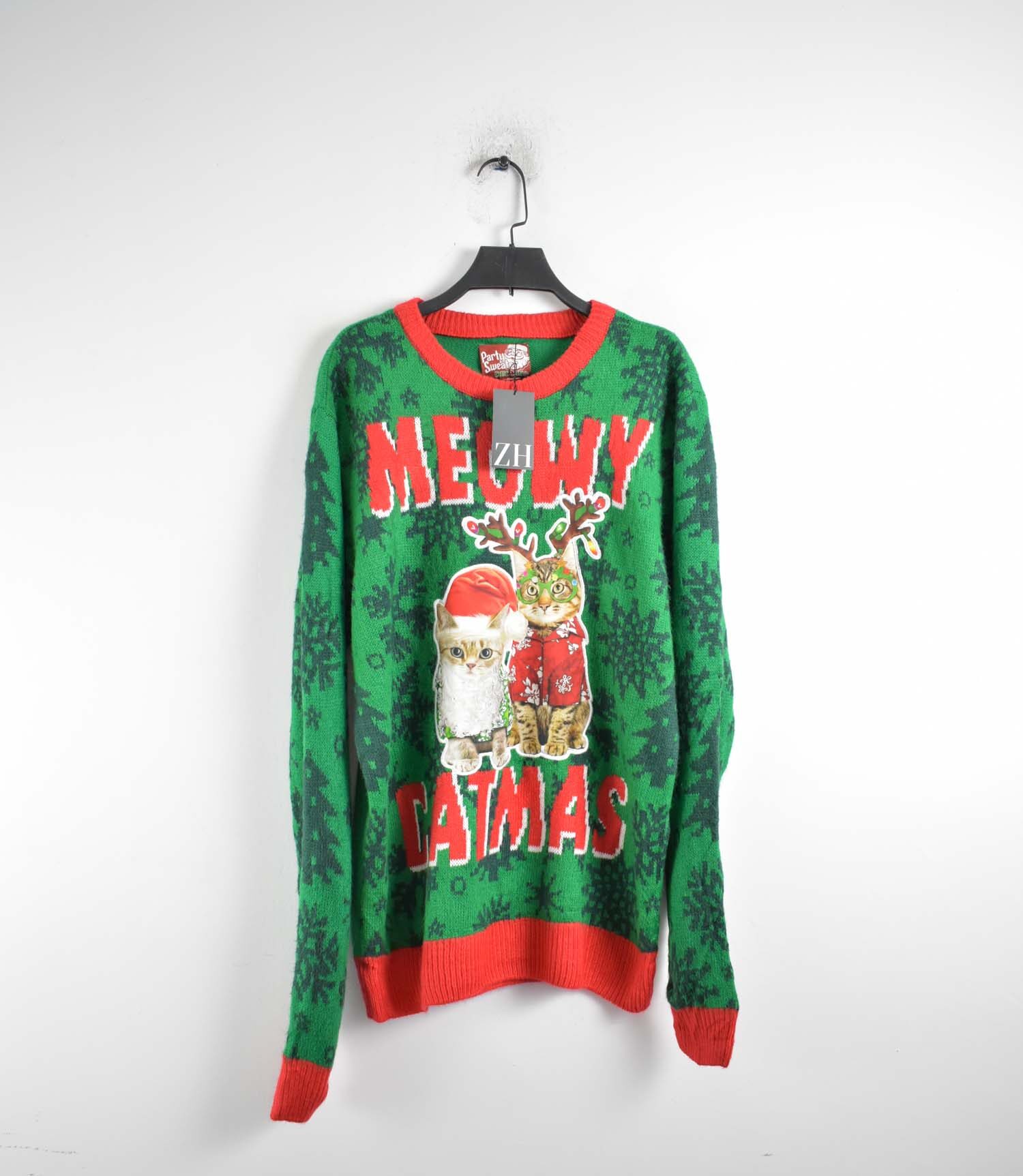 بافت کریسمسی Partysweater
