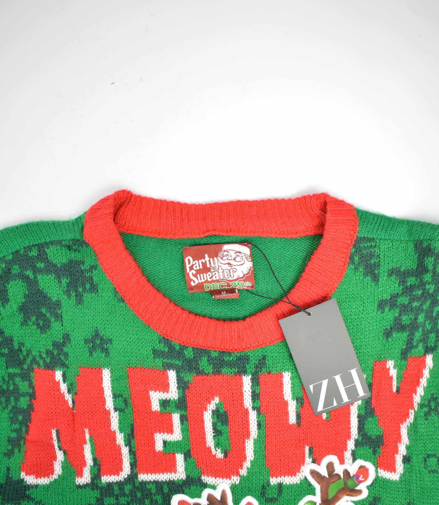 بافت کریسمسی Partysweater