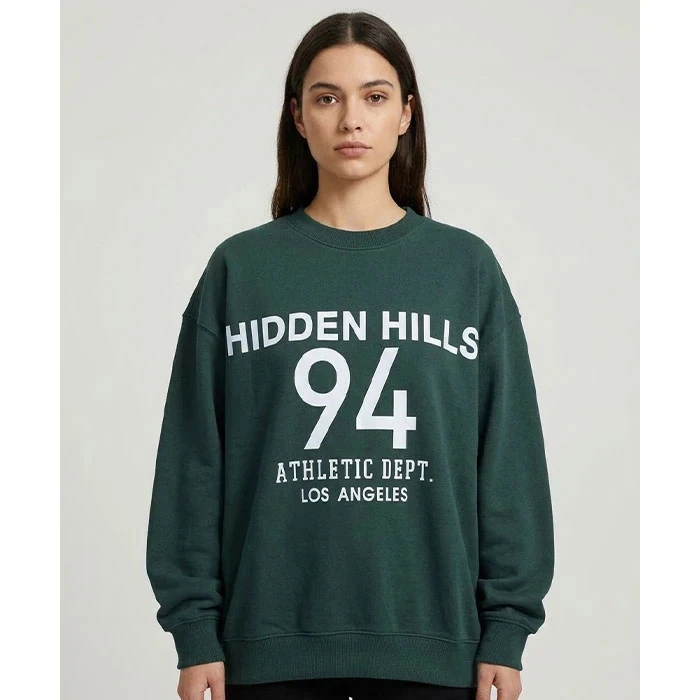 دورس زنانه bershka سبز نوشته قواره آزاد کد 51